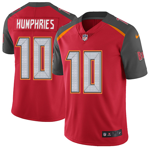 Nike Buccaneers #10 Adam Humphries Red Team Color Men's Stitched NFL Vapor Untouchable Limited Jersey - Click Image to Close